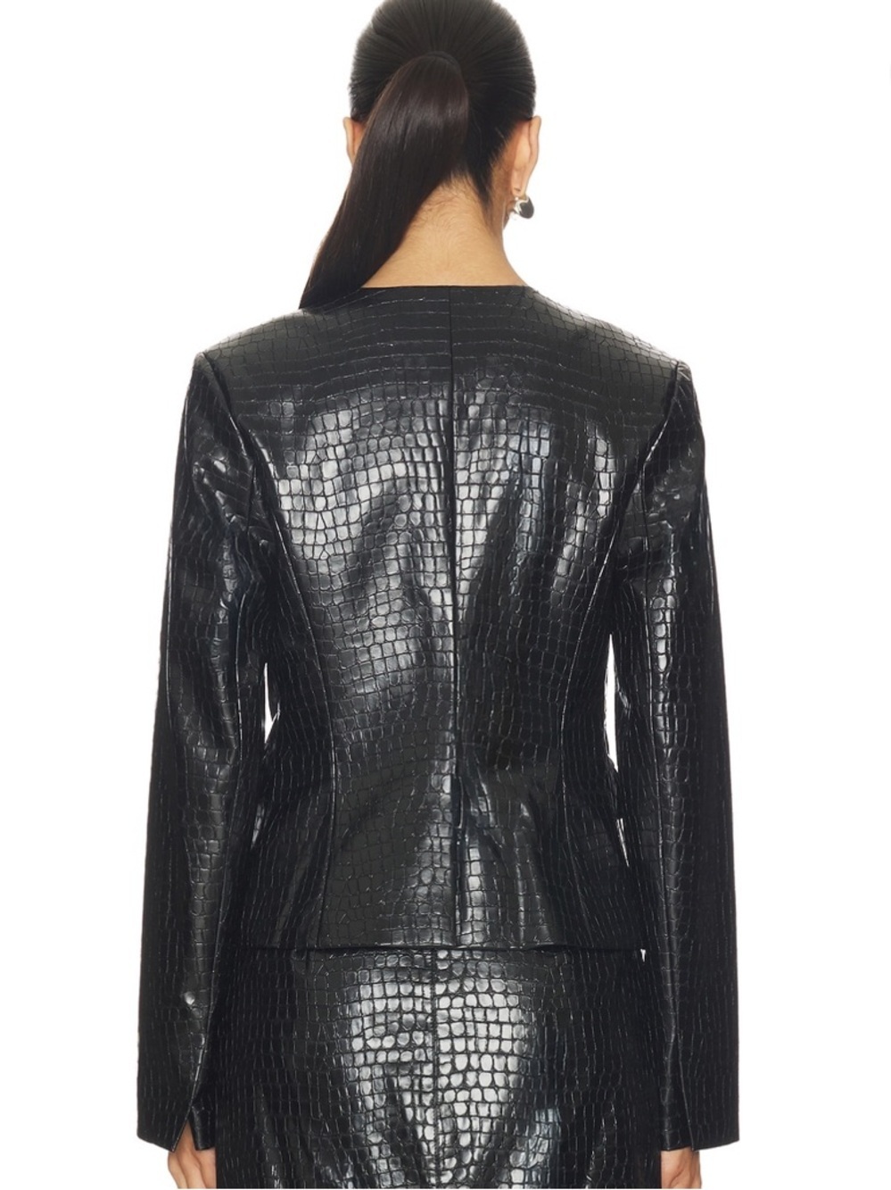 L’academie Alisson Jacket in Black - Picture 2 of 9